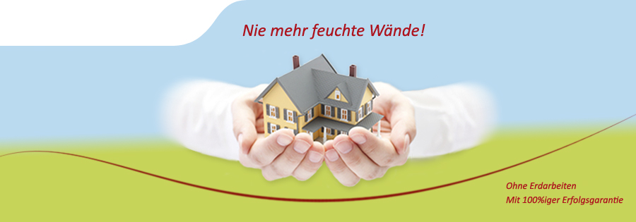 Nie mehr feuchte Keller oder Wände!